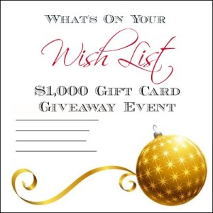 HOliday Wishl List Event Button