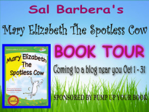 Mary Elizabeth Spotless Cow Banner