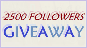 2500 Giveaway
