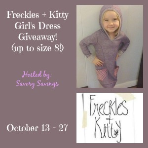 Freckles   Kitty Dress Giveaway October 13 - 27