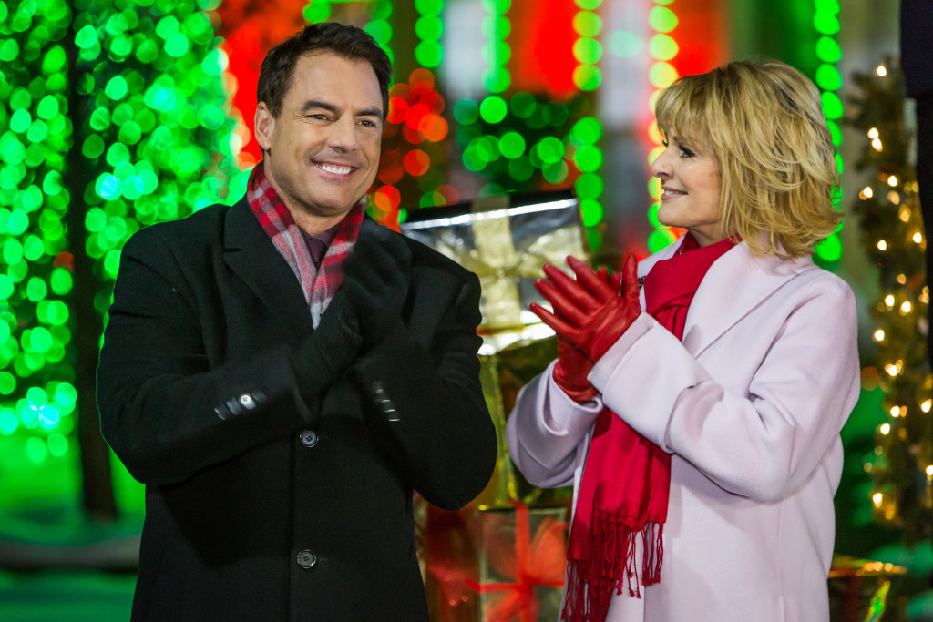 It's our primetime, holiday special extravaganza! Mark Steines and Cristina Ferrare welcome Hallmark stars Holly Robinson Peete, Lacey Chabert, Danica McKellar, and Barbara Niven to talk about their Hallmark Channel Original Movies: "Angel of Christmas," A Christmas Melody," "Crown for Christmas," and "Christmas Detour." Grammy award winning musician LeAnn Rimes performs three holiday songs from her new Christmas album, "Today Is Christmas." Our home is lit up to music by the Trans-Siberian Orchestra with "Wizards in Winter" and "Christmas in Sarajevo." Aerial Ice Extreme is here with a gravity-defying, acrobatic, ice skating performance of "All I Want for Christmas." United States military band, the Six String Soldiers, perform an acoustic version of "I'll Be Home for Christmas." Cristina cooks a delicious standing rib roast and Yorkshire pudding, and our Hallmark family shares their favorite holiday side dishes: Lacey Chabert's white sweet potato pie, Barbara Niven's pumpkin bars, Dan Kohler's imperial walnuts, and Dr. JJ Levenstein's brown butter spice cake. Our "Home & Family" DIYers: Ken Wingard, Shirley Bovshow, Paige Hemmis, and Tanya Memme are teaming up with Hallmark stars: Lacey Chabert, Barbara Niven, Holly Robinson Peete, and Danica McKellar to make themed Christmas wreaths. Our family is sharing holiday memories and special traditions for moms and babies and fathers and sons. And, our special Santa Quartet, featuring Ken Wingard, Dan Kohler, Matt Rogers, and Matt Iseman are singing a jolly, Christmas favorite. Credit: Copyright 2015 Crown Media United States, LLC/Photographer: jeremy lee/Alexx Henry Studios, LLC